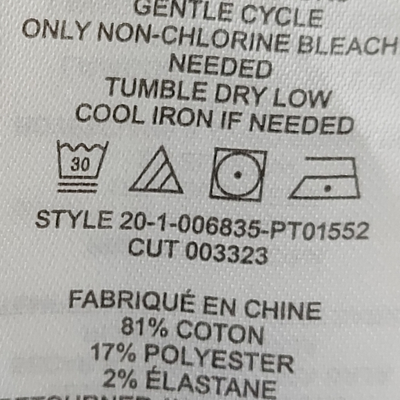 Current Elliot Straight Leg Cropped Jeans Size 26 - Picture 6 of 6